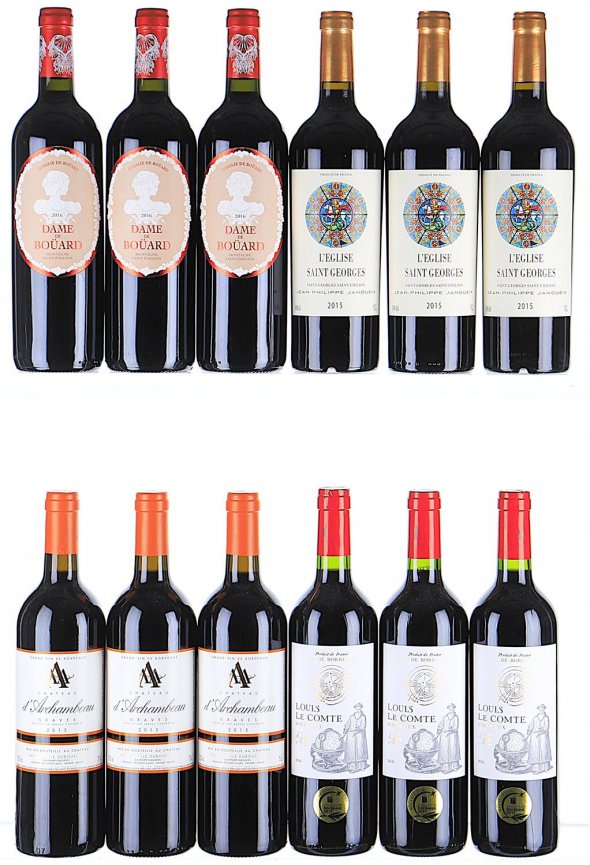2015/2016 Mixed Red Bordeaux