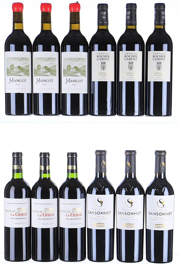 2015/2018 Saint Emilion Grand Cru and Medoc