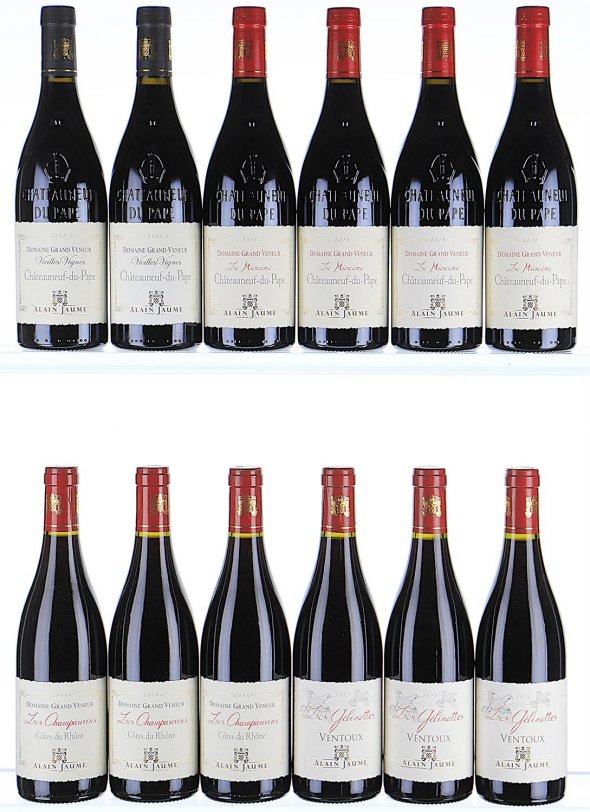 2016/2017 Alain Jaume from Chateauneuf-du-Pape, Ventoux to Cotes du Rhone