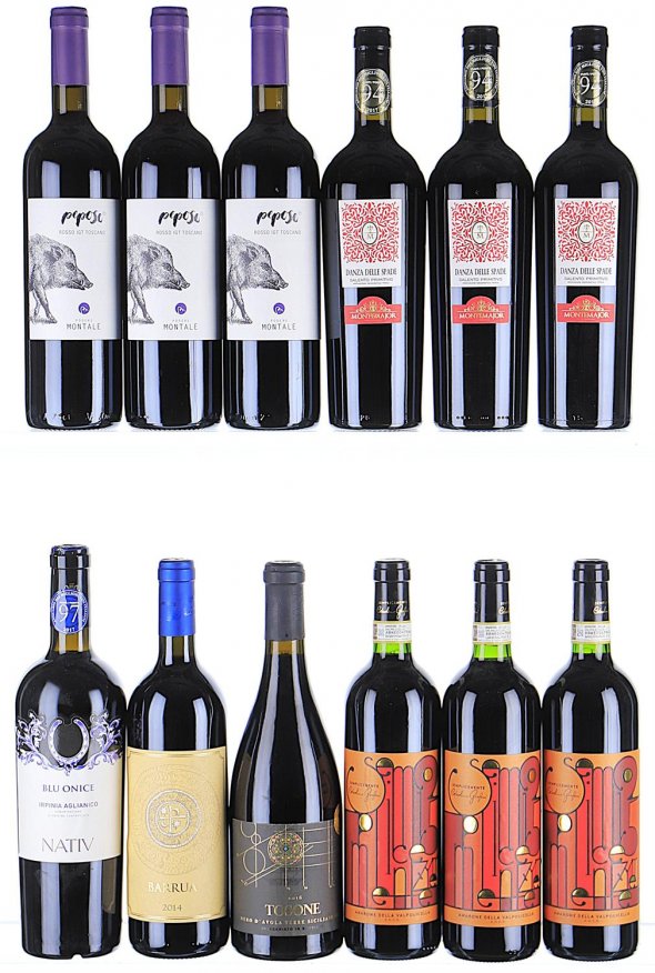 2013/2016 Road Trip of Reds from Veneto to Sicily