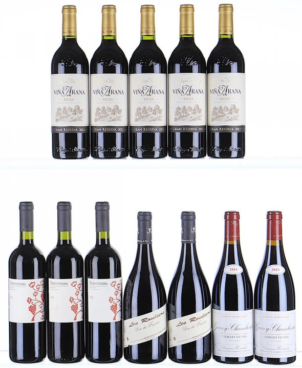 2001/2018 Mixed French, Italian and Spanish Red