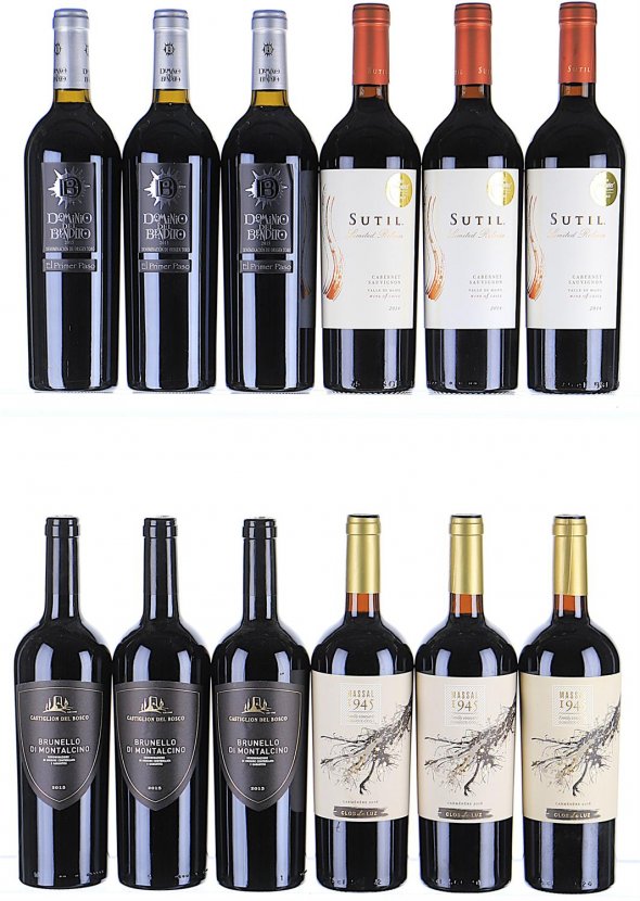 2014/2016 The Bold and the Beautiful - Chilean, Italian and Spanish Reds