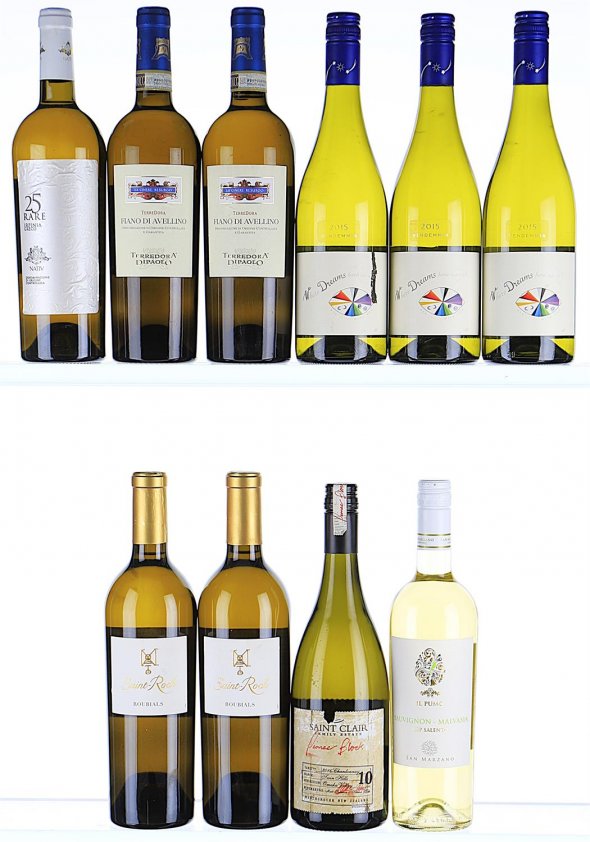 2015/2016 Some Italian Whites - Old wine and friends improve with age (fingers crossed)