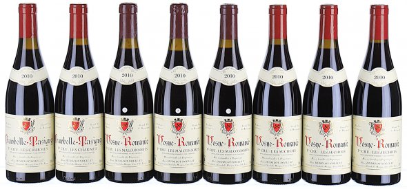 2010 Mixed Lot of Vosne-Romanee and Chambolle-Musigny, Alain Hudelot-Noellat