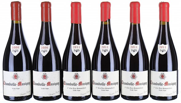 2009/2011 Mixed Lot of Domaine Fourrier, Chambolle-Musigny