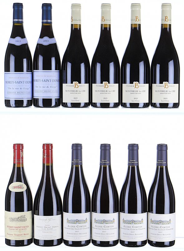 2009/2019 Mixed Lot of Burgundy