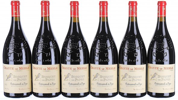 Bosquet des Papes, Chateauneuf-du-Pape, Chante le Merle Vieilles Vignes (Magnum) - In Bond
