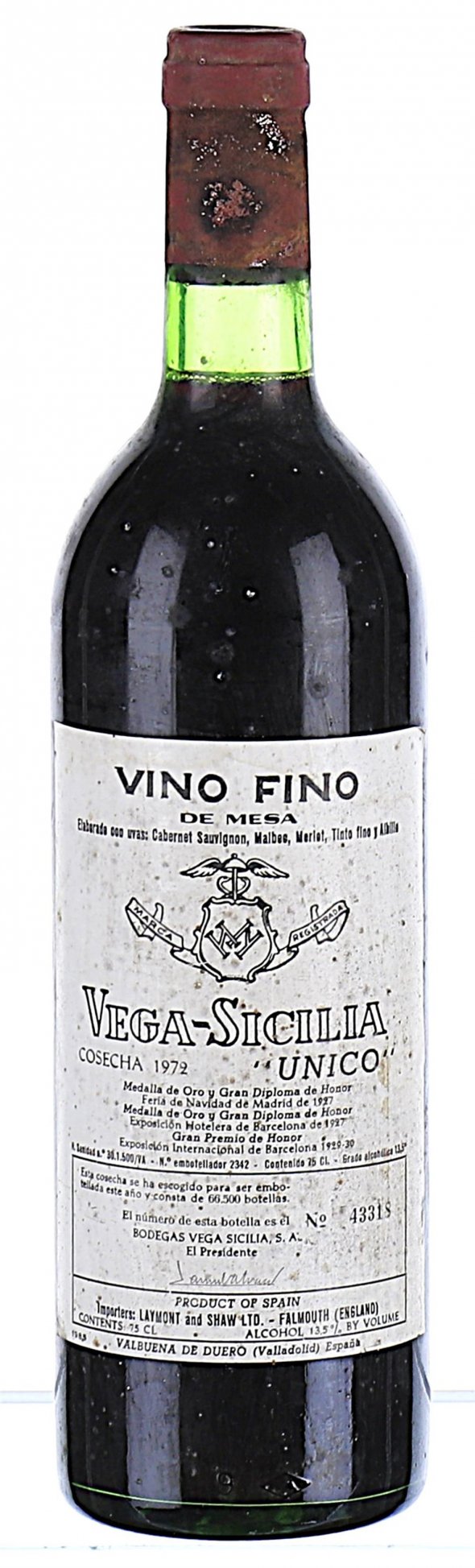 Vega Sicilia, Unico, Ribera del Duero