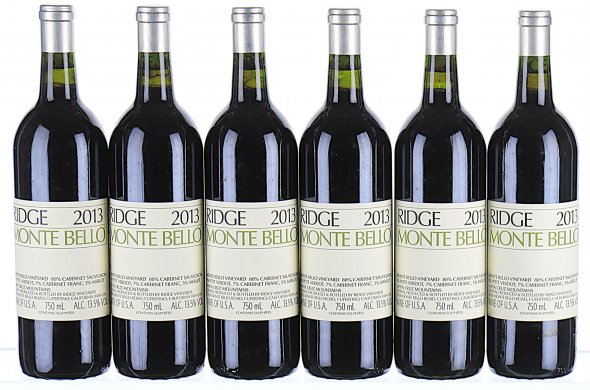 Ridge, Monte Bello Cabernet Sauvignon, Santa Cruz Mountains - In Bond