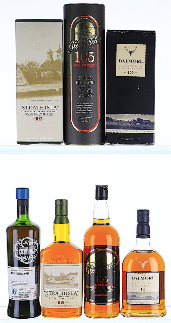 After Dinner Quartet of Whisky (Mixed Formats)