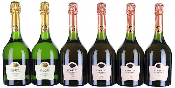 Mixed Lot of Taittinger, Comtes de Champagne
