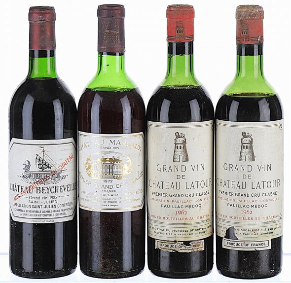 1962/1985 Mixed Lot of Old Bordeaux