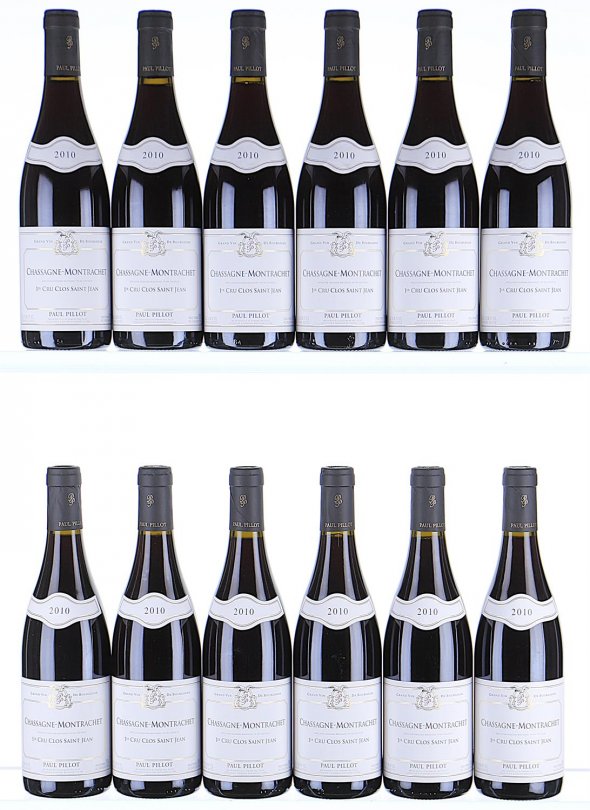 Domaine Paul Pillot, Chassagne-Montrachet Premier Cru, Clos Saint-Jean Rouge - In Bond