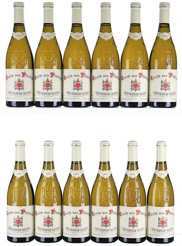 Paul Avril, Chateauneuf-du-Pape, Clos Papes Blanc - In Bond