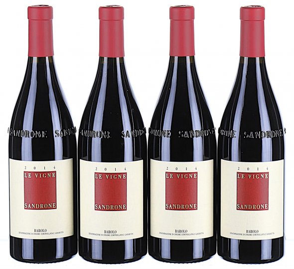 Luciano Sandrone, Barolo, Vigne