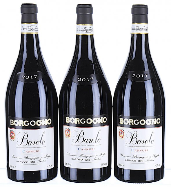Giacomo Borgogno & Figli, Barolo, Cannubi (Magnums) - In Bond