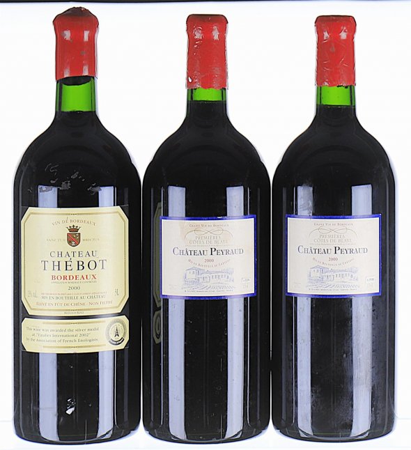 Mixed Lot of Bordeaux (Double Magnums)