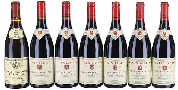 Mixed Lot of Domaine Faiveley and Louis Jadot, GC and NSG Premier Cru