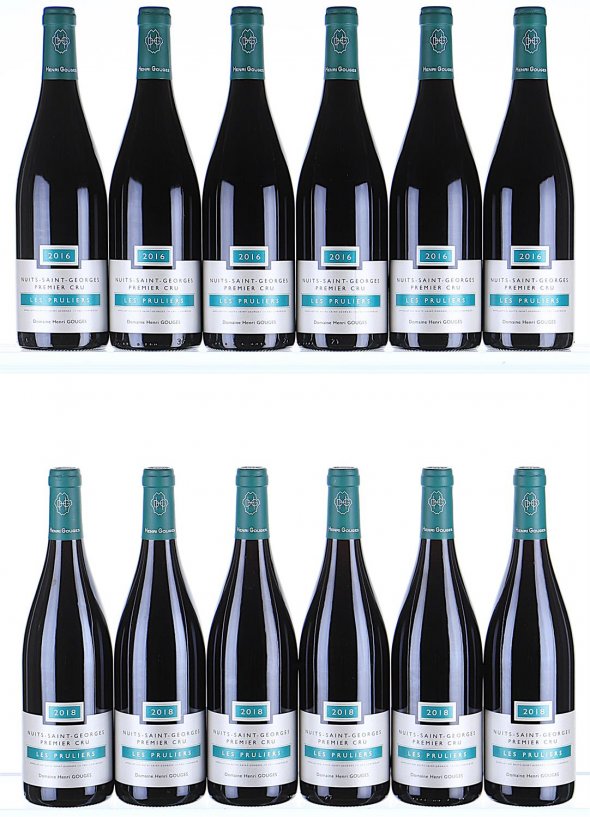 2016/2018 Domaine Henri Gouges, Nuits-Saint-Georges Premier Cru, Les Pruliers