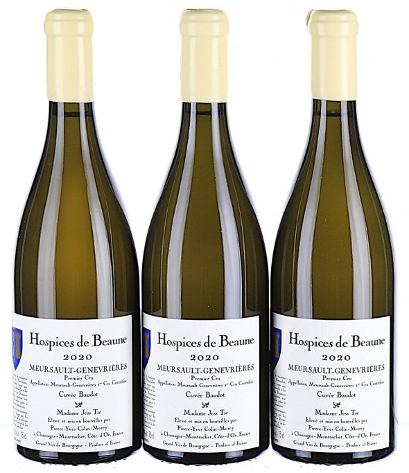 Hospices de Beaune (Pierre-Yves Colin-Morey), Meursault-Genevrieres Cuvee PC Baudot - In Bond