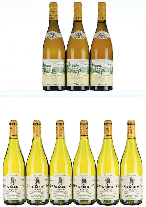 2008/2009 Mixed Lot of Premier Cru Chablis