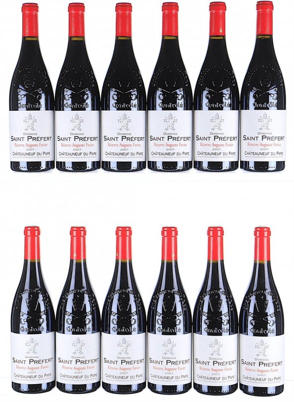 St Prefert, Chateauneuf-du-Pape, Auguste Favier - In Bond