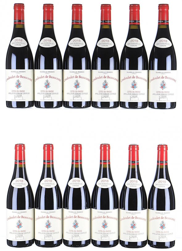 Coudoulet de Beaucastel Rouge, Cotes du Rhone - In Bond