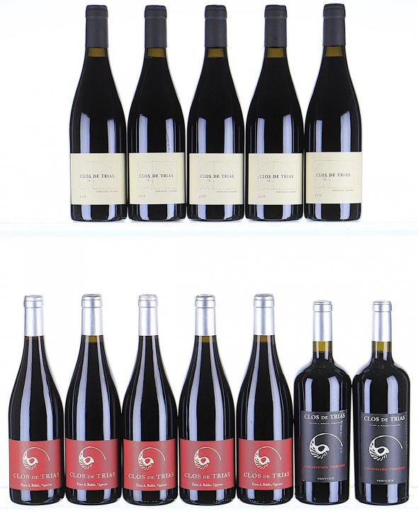 2015/2016 Mixed Lot from Clos de Trias, Ventoux - In Bond