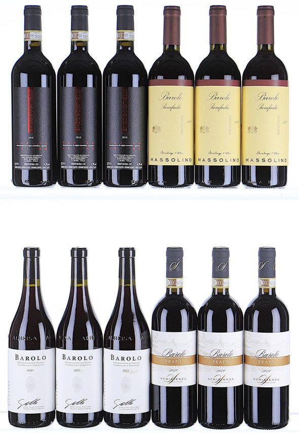 2016/2021 Mixed Lot of Barolo - In Bond