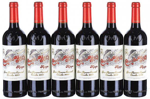 Marques de Murrieta, Castillo Ygay Gran Reserva Especial, Rioja - In Bond