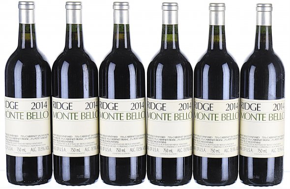 Ridge, Monte Bello Cabernet Sauvignon, Santa Cruz Mountains