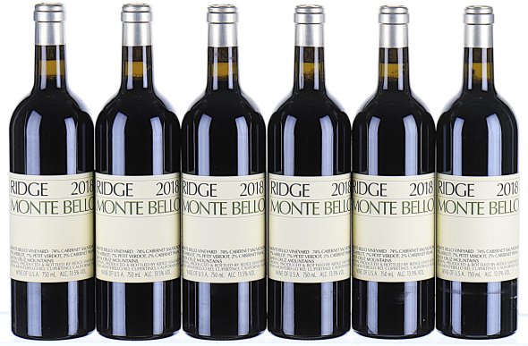 Ridge, Monte Bello Cabernet Sauvignon, Santa Cruz Mountains