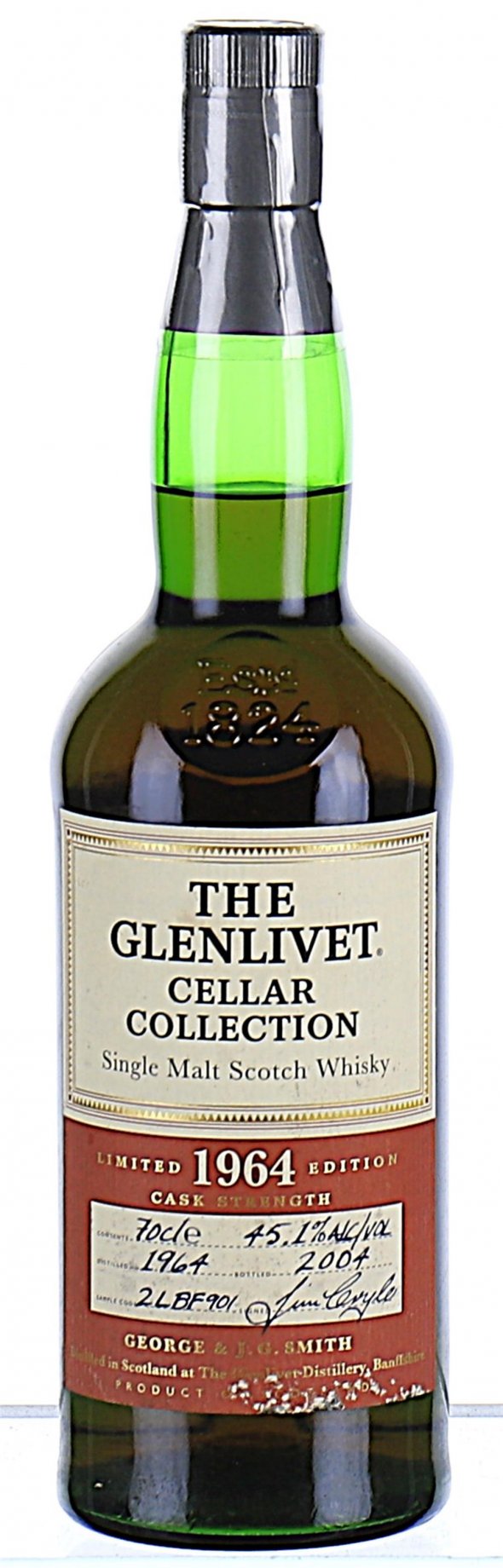 Glenlivet, Single Malt Cellar Collection 1964, Bottled 2004, Speyside