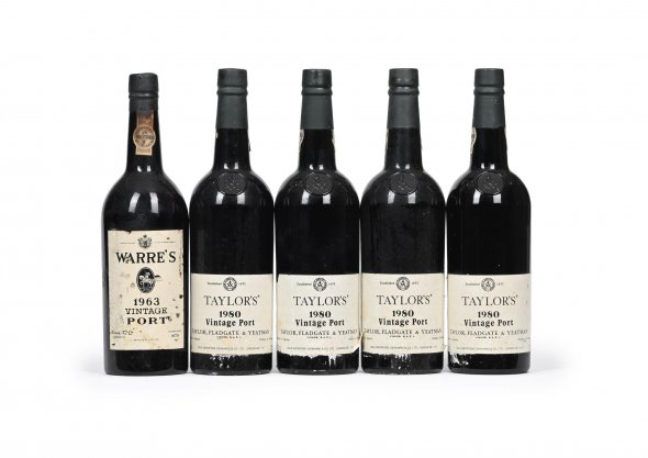 1963/1980 Mixed Lot of Taylor's and Warre's Vintage Port