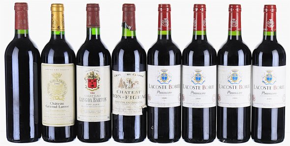 1990/2006 Mixed Lot of Bordeaux