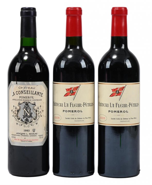 1993/2005 Mixed Trio of Pomerol