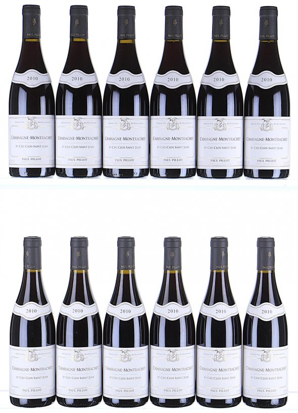 Domaine Paul Pillot, Chassagne-Montrachet Premier Cru, Clos Saint-Jean Rouge - In Bond