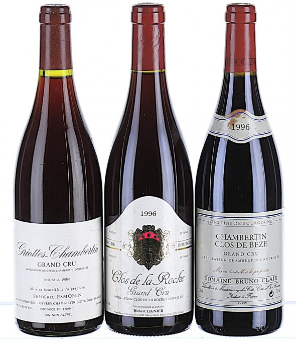 A Trio of Grand Cru Red Burgundy