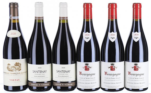Mixed Lot of Red Burgundy - In Bond