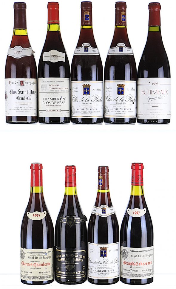 1987/1997 Mixed Lot of Grand Cru Red Burgundy
