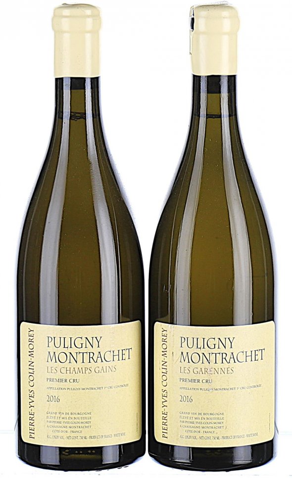 Pierre-Yves Colin-Morey, Puligny-Montrachet Premier Cru, Champ Gain and La Garenne