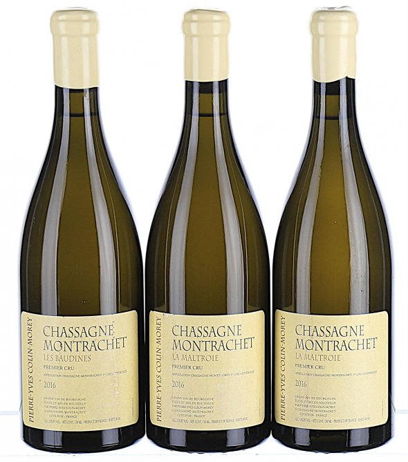 Pierre-Yves Colin-Morey, Chassagne-Montrachet Premier Cru, La Maltroie and Les Baudines