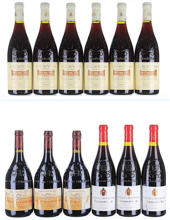 1999/2001 Mixed Lot of Chateauneuf-du-Pape