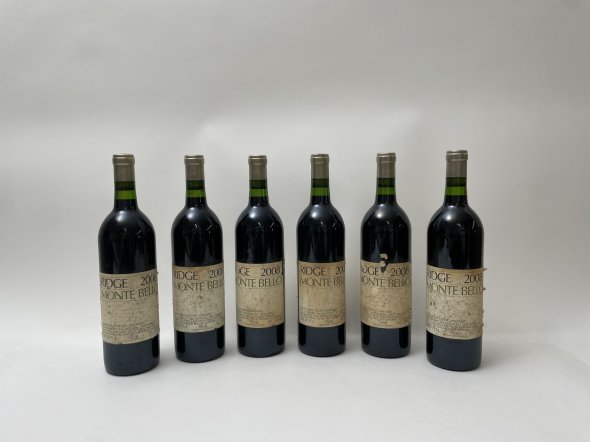 Ridge, California Cabernet Sauvignon Monte Bello, Santa Cruz Mountains