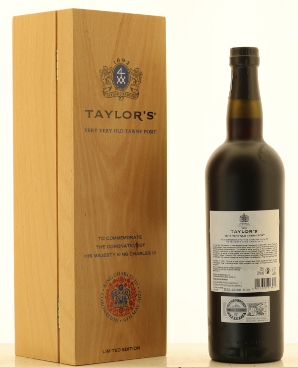 Taylor's, Coronation Limited Edition King Charles III Coronation Very Very Old Tawny Port