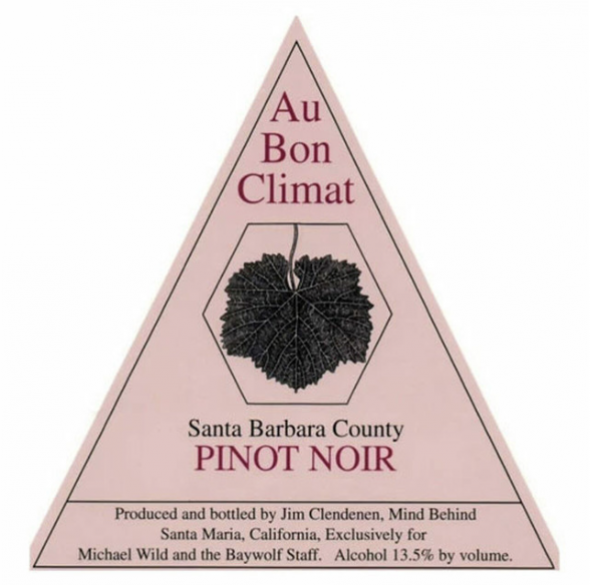 Au Bon Climat, Pinot Noir, Santa Barbara County