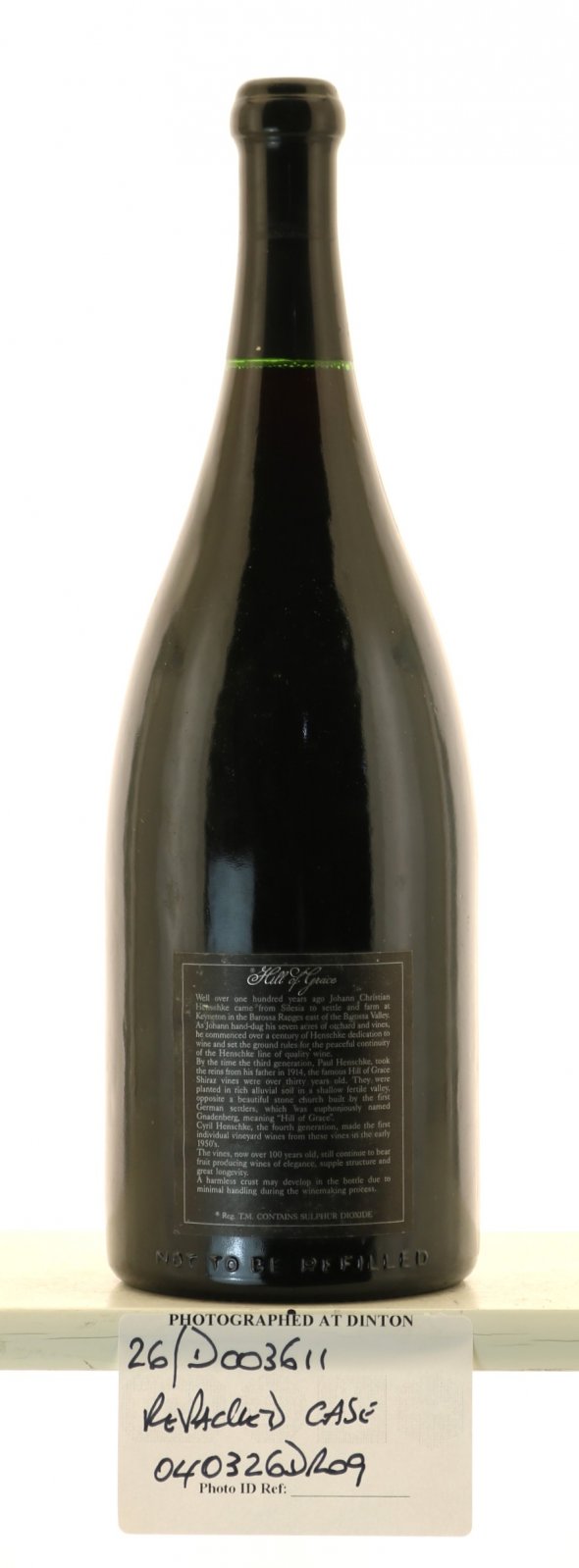 Henschke, Hill of Grace Vineyard, Eden Valley (NB 1.47 litre MAGNUM)