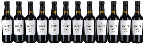 Croft, Vintage Port (Halves) - In Bond