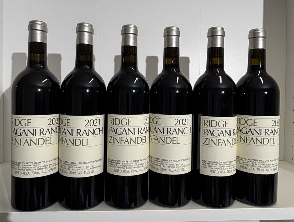 Ridge, Pagani Ranch Zinfandel, Sonoma Valley