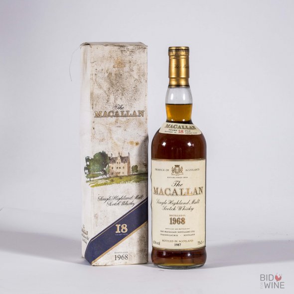 The Macallan' 18 Year Old, distilled in 1968
